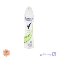 اسپری ضد تعریق زنانه رکسونا مدل آلوئه ورا (Aloe Vera) – محافظت 48 ساعته و فاقد الکل با تکنولوژی موشن‌سنس