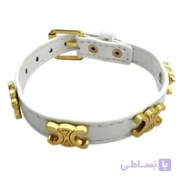 دستبند زنانه چرمی تک لاین
