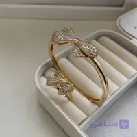 انگشتر ژوپینگ طرح پاپیون