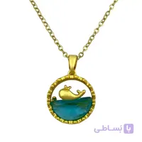 گردنبند زنانه مدل نهنگ کد N4783