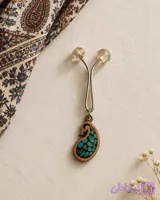 گیره مس و فیروزه جقه