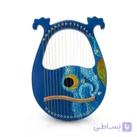 چنگ رومی 16 سیم بلوط مدل شب پر ستاره
