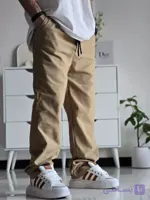 شلوار اسلش بگ پارچه بنگال