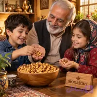 نخودچی بو داده بی نمک