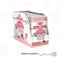 پوچ بچه گربه رویال کنین مدل Kitten وزن ۸۵ گرم بسته 12 تایی