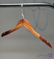 چوب لباسی سر مخمل باریک (بسته 6 عددی)