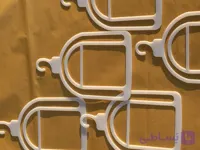 چوب لباسی سفید شالینه (بسته 50 عددی)