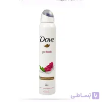 اسپری ضد تعریق داو 48 ساعته مدل Go Fresh انار و لیمو ترش حجم ۲۰۰ میل اورجینال