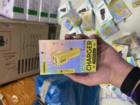 شارژر فندکی خودرو اورجینال ۲ پورت  رنگبندی مشکی زرد سفید cc-78