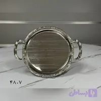 سینی فلزی آبکاری کروم کد ۴۸۰۷