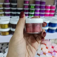 رنگ پودری صدفی جگری