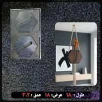 قالب طلقی گلجا دیواری کد233