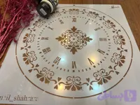 شابلون پتینه ساعت pts40