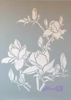 شابلون گل و گیاه ps59
