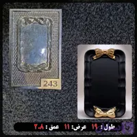 قالب طلقی سینی پاپیونی مستطیل کد243