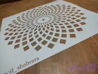 شابلون ماندالا کد MAS71