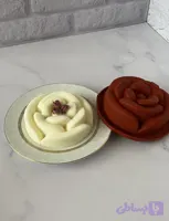 قالب دسر سیلیکونی رز مارگاریتا ۱۲ سانت