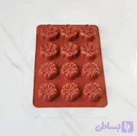 قالب سیلیکونی حلوایی و دسری گل نرگس