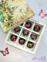 شکلات بن بن دست ساز بسته ۹ عددی با مغز انتخابی