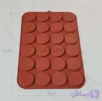 قالب سیلیکونی استوانه پولکی (قالب سکه ای)