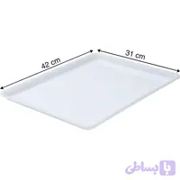 سینی پلاستیکی سایز ۳۱ در ۴۲ بسته ۶ عددی (کد AS3LH)
