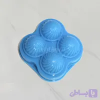 قالب سیلیکونی یخ کروی پیچ ۴ خانه