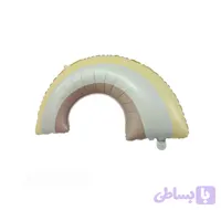 بادکنک فویلی طرح رنگین کمان