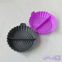 قالب سیلسکونی ایرفرایر گرد دو حفره ای (قالب سیلیکونی هواپز)