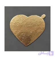 زیر دسری مقوایی قلب ۱۰ سانت بسته ۱۰ عددی