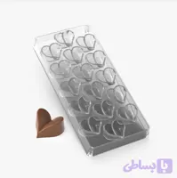 قالب شکلات پلی کربنات مدل قلب