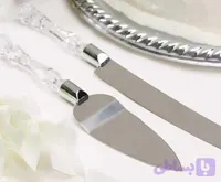 چاقو و کاردک فلزی سرو و برش کیک