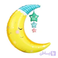 بادکنک فویلی ماه‌ و ستاره