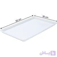 سینی پلاستیکی سایز ۳۰ در ۵۰ بسته ۶ عددی (کد I0K43)