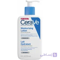 لوسیون کرم مرطوب کننده صورت و بدن سراوی Cerave  473 میل | آبرسان قوی پوست خشک و بسیار خشک
