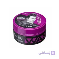 واکس مو گتسبی قوطی بنفش مدل نگهدارنده قوی Gatsby Solid mohawk Hair Wax 75g