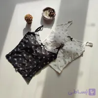 تاپ گل گلی روزگل W-C-14 | فری سایز 36 تا 42 | خنک و دخترانه