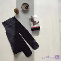 جوراب شلواری مشکی Penty تراکم 200 | فری سایز 38 تا 46