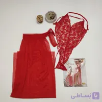 لباس خواب دو تکه بلند 2020 ملکه کد W-P-08