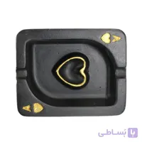 اکسسوری سنگ مصنوعی مدل زیر سیگاری طرح تک دل