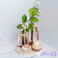 دکوری سنگی مدل ست میز تلویزیون