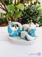 اکسسوری سنگ مصنوعی مدل ست فانتزی رومیزی کد 041
