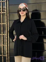 شومیز زنانه مشکی الیزه