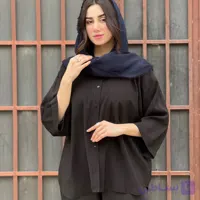 شومیز زنانه پری مودال آستین سه ربع