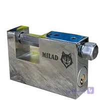 قفل کتابی فولادی MILAD مدل ضدبرش سوپر ایمن