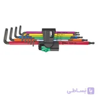 آچار آلن تورکس ورا 967/9 TX XL Multicolour؛ ست ۹ عددی بلند