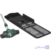 پیچ گوشتی جغجغه‌ای ورا Kraftform Kompakt 400 RA Set 1 مدل 05023471001