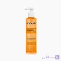 ژل شستشوی صورت ویتامین C باباریا Babaria Vitamin C Face Cleansing Gel حجم 200 میل | روشن‌کننده و پاکسازی عمیق پوست