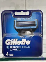 تیغ یدک ژیلت پروشیلد مدل ProShield Chill (بسته ۴ عددی) – اصلاحی خنک و بدون سوزش