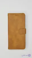 کیف کلاسوری چرمی با درب آهنربایی مناسب برای گوشی سامسونگ GALAXY A24