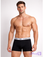 شورت نیم پا مردانه کش از رو طرح Calvin Klein کد 1450